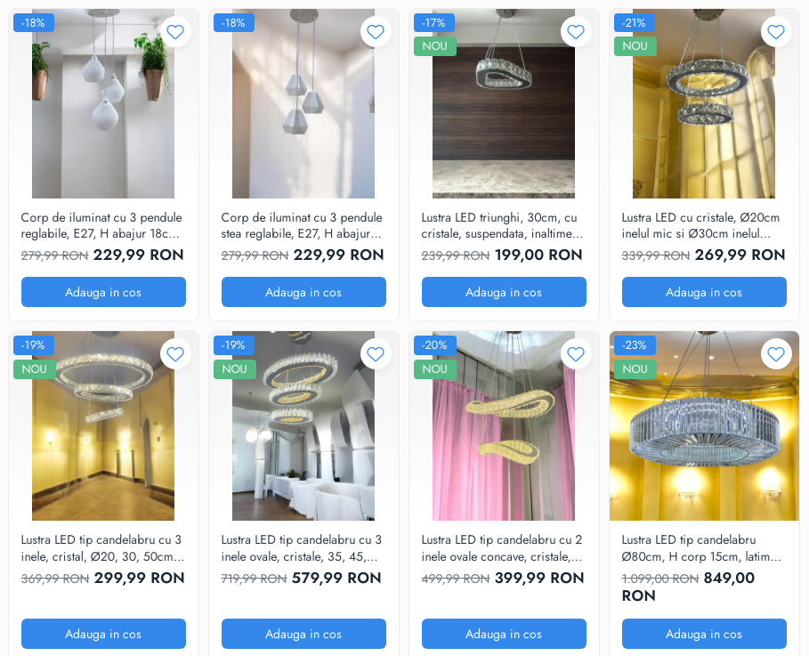 candelabre pendule LED