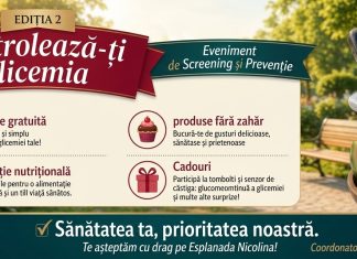 „Controlează-ți Glicemia” – Ediția a II-a! Ieșenii sunt așteptați pe Esplanada Nicolina pentru testări gratuite și sfaturi de sănătate